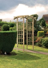 garden bow top arch