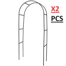 2X 2.4M Garden Arch Trellis