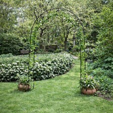 Garden Arch Metal 2m - Dark