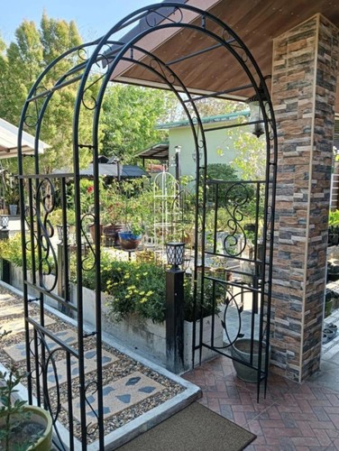 Heavy duty metal garden arch - heavy,