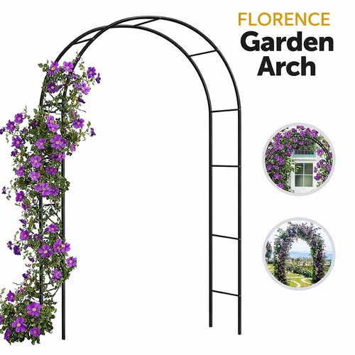 Metal garden arch - metal, heavy