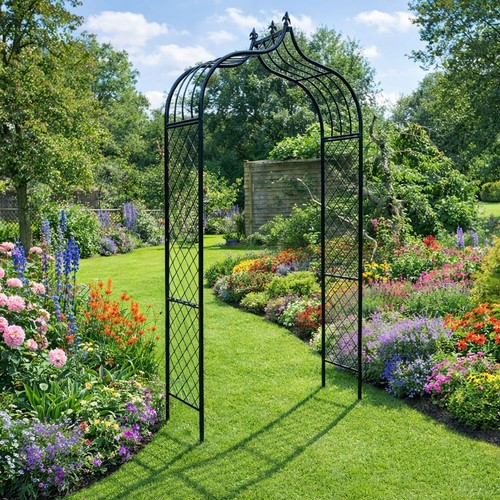 Garden metal arch - metal,